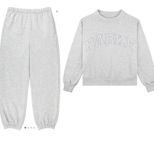 PARKE Sweatshirt and sweatpants Set